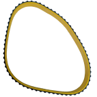 Ремень H 914.4 полиуретановый