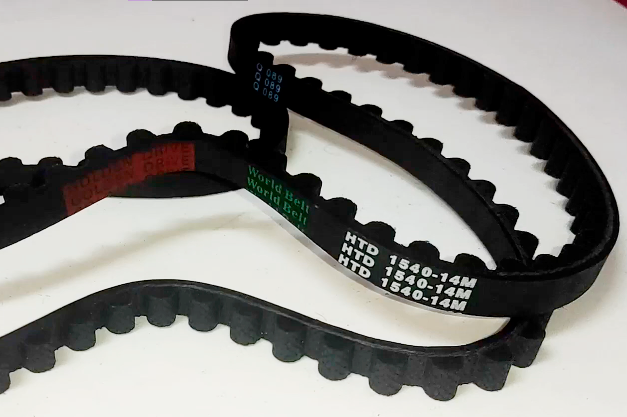 Ремень HTD14M в промышленном станке