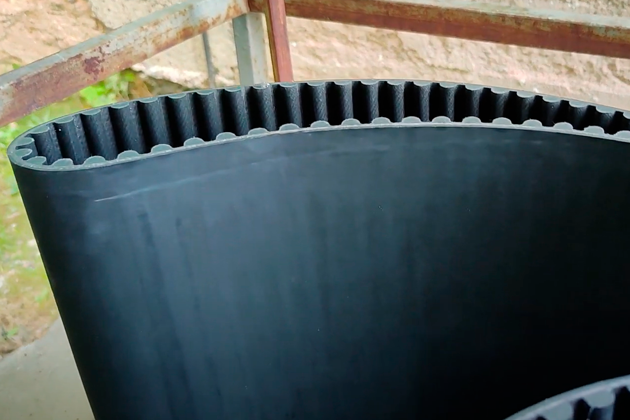 Ремень MTD 20M в тяжёлом приводе