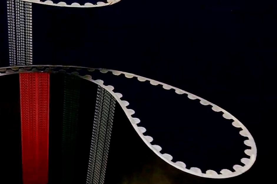 Ремень S20M в тяжёлом приводе