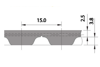 Схема ремня SFAT15