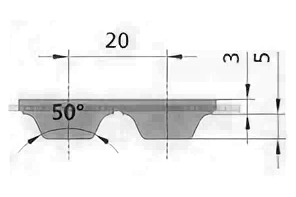 Схема ремня SFAT20